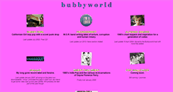 Desktop Screenshot of bubbyworld.com